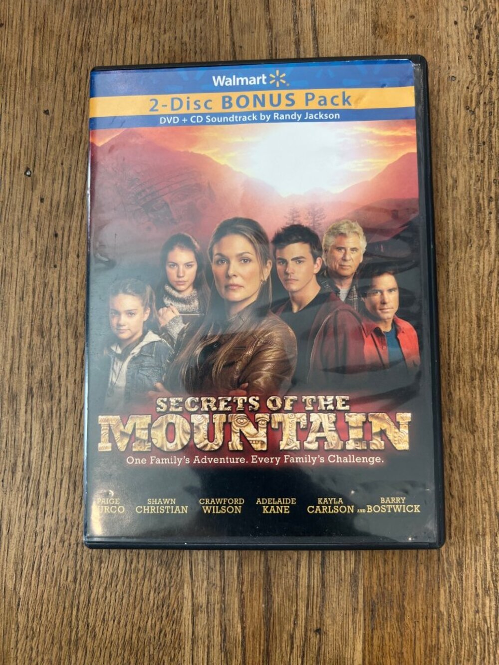 Secrets Of The Mountain 2010 Movie DVD Walmart 2-Disc Bonus Pack Pre-Owned